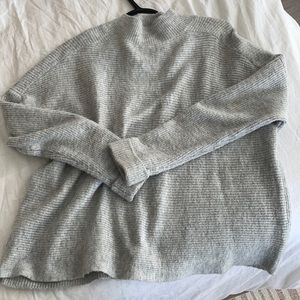 Mockneck Knit Sweater
